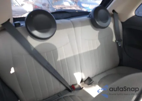 2012 Fiat 500 Lounge z USA, uszkodzony, nr VIN 3C3CFFCR4CT110571